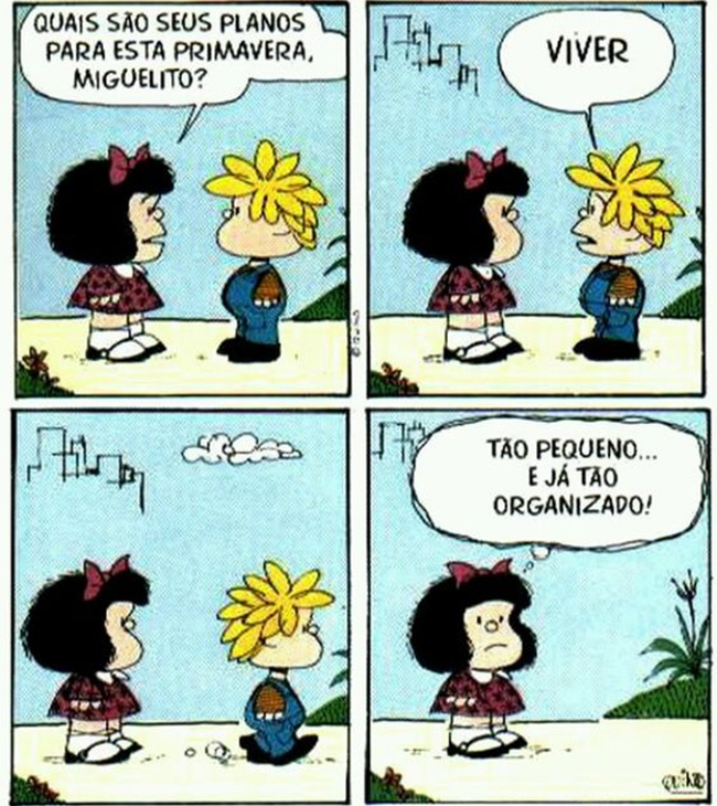 Mafalda. Por Quino. 