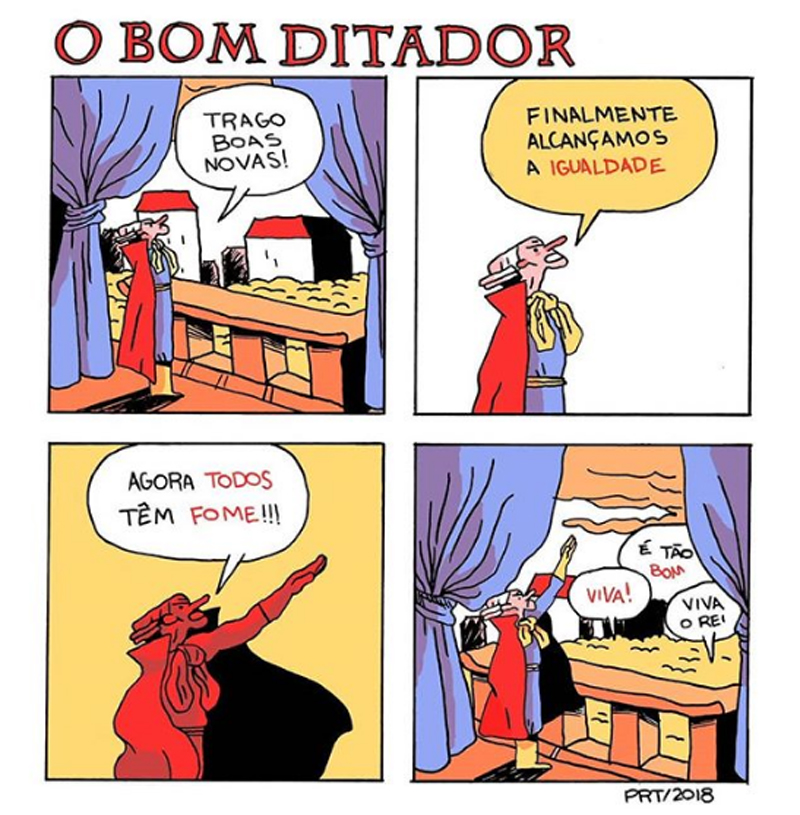 A liberdade na terra do bom ditador